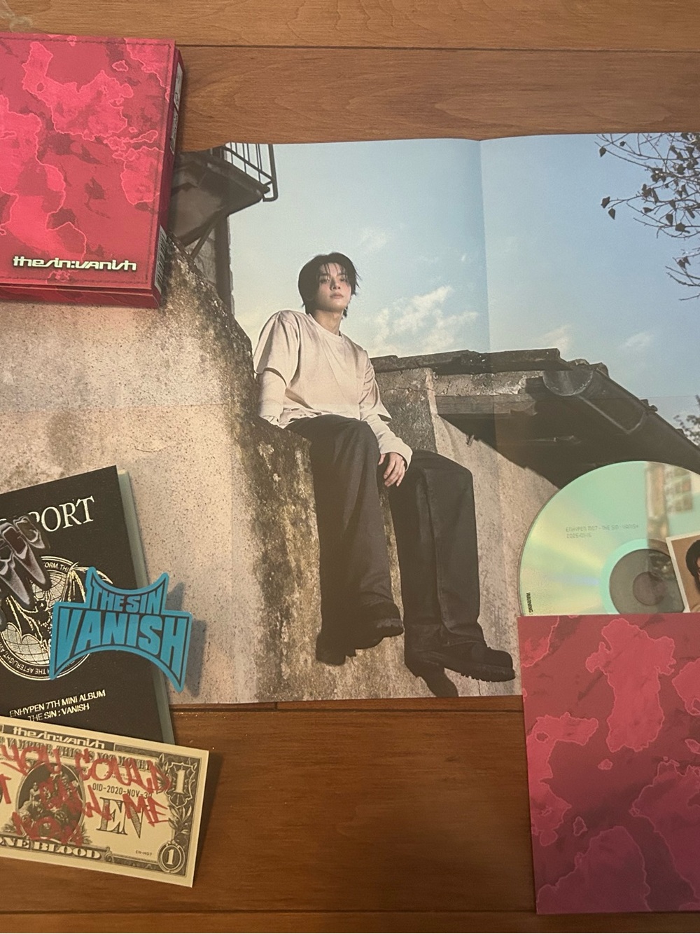 Sin: Vanish Fugitives Album Jake Ver.